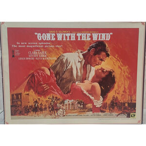 Vintage ArtBox Gone With The Wind Jigsaw Puzzle 2000 Pieces Size 730 x 1020mm